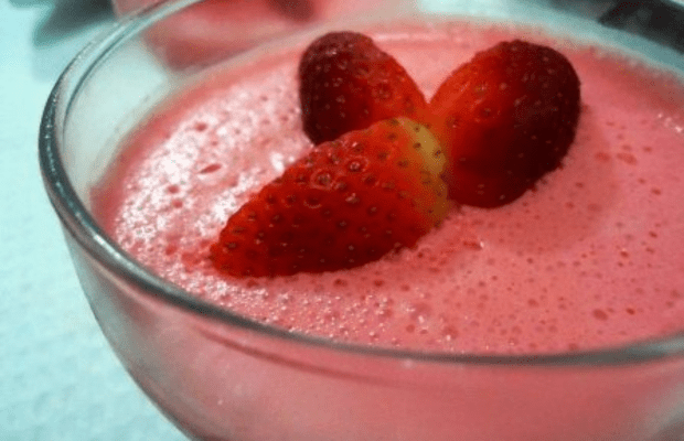 Mousse de Morango