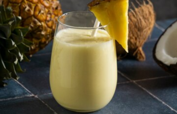 Shake de abacaxi